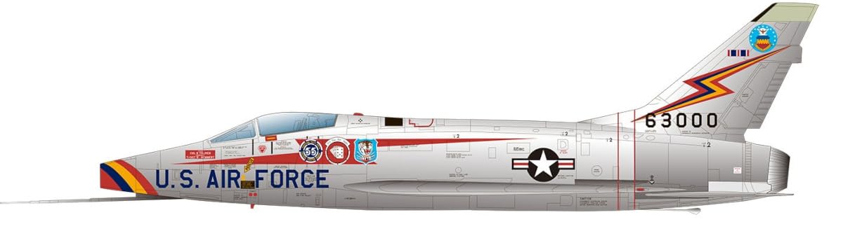 

Platts American Super Sabre Triple Zero Пластиковая модель 1/144 F-100D PF-79
