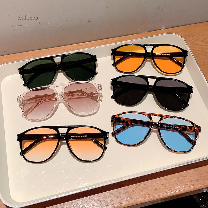 Versatile Bag Women's Luxury Brand Designer Big Frame Pilot Sunglasses For Men Trend Sun Glasses Vintage Punk Shades Popular Eyeglasses Uv400