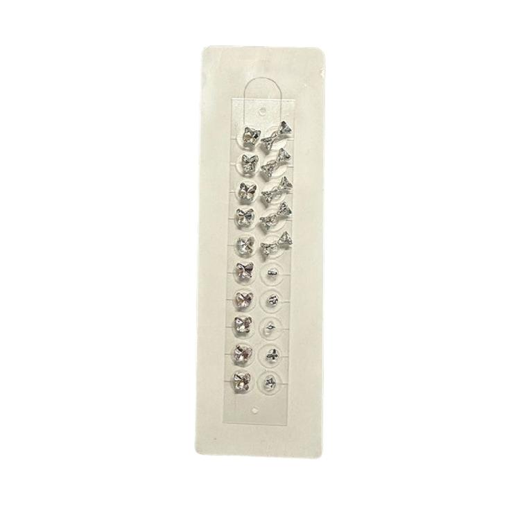 20Pcs Fashion Disposable Ear Sticker Acupunctures Beads Auricular Ear Sticker Acupoint Pressure Stimulation Patches