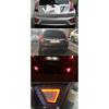 Car LED Rear Bumper Lamps For Honda Fit Jazz 2014 - 2017 Brake Light Turn Signal Backup Reflector Lamp Reverse Fog Taillights