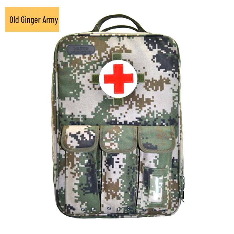 Пустой военный полевой медицинский рюкзак