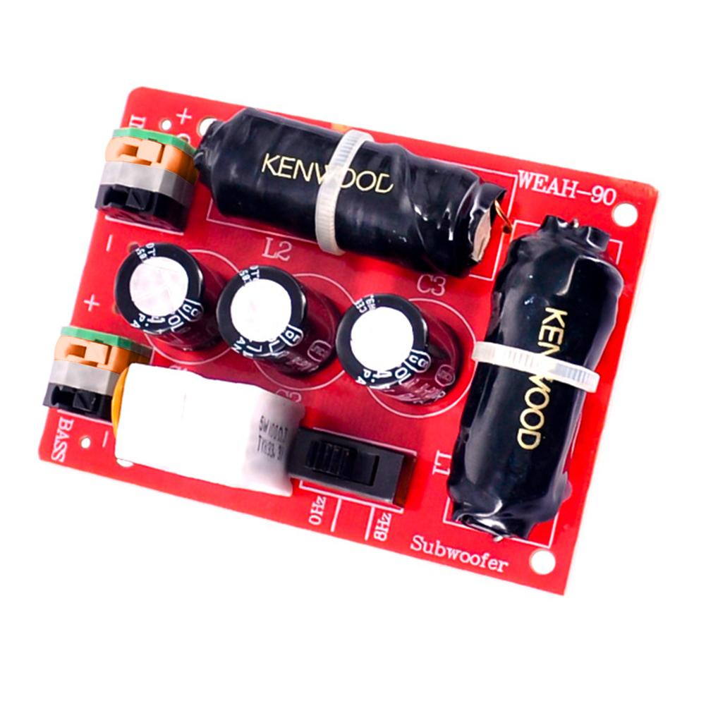 Bass Speaker 40Hz-400Hz Subwoofer Frequency Divider Stereo Theater DIY Divider Frequency Audio Treble Speaker