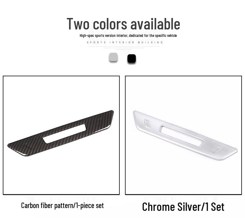 BMW 5 Series (2018-2023) Seat Memory Button Decorative Frame for 528Li/530Li Interior