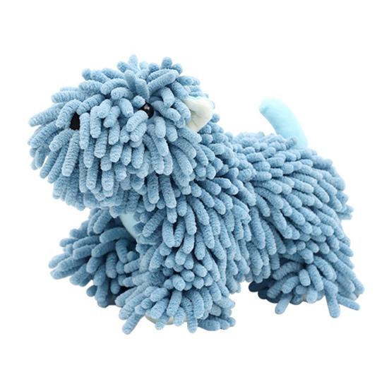 Chenille Hand Towel Cartoon Puppy Shape Soft Microfiber Towel High Water Absorption Bathroom Hand Towel