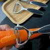1/2Pcs Fruit Peeler Kirsite Stainless Steel Multifunctional Paring Knife Potato Carrot Cucumber Grater Household Kitchen Gadget