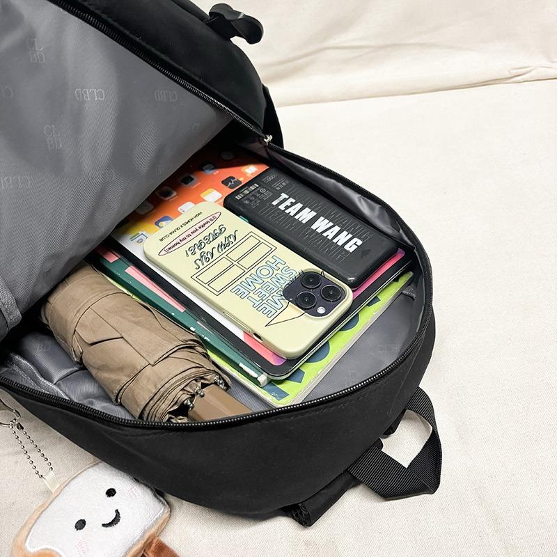 High Value, Fresh and Sweet Backpack, Color Contrast for Junior High School Students, Lightweight and Large-capacity Backpack.