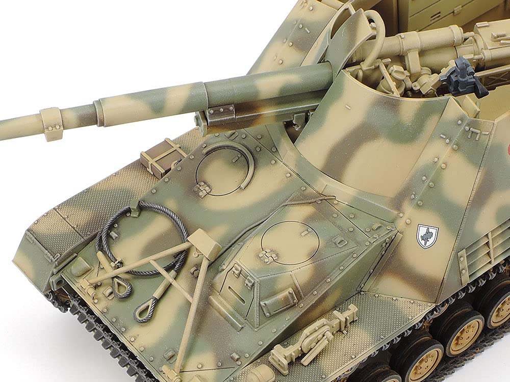 TAMIYA Military Miniature Series German Heavy Gun Nashorn Plastic Model 32600 1/48 No.100 Anti-Tank Self-Propelled (Tank)