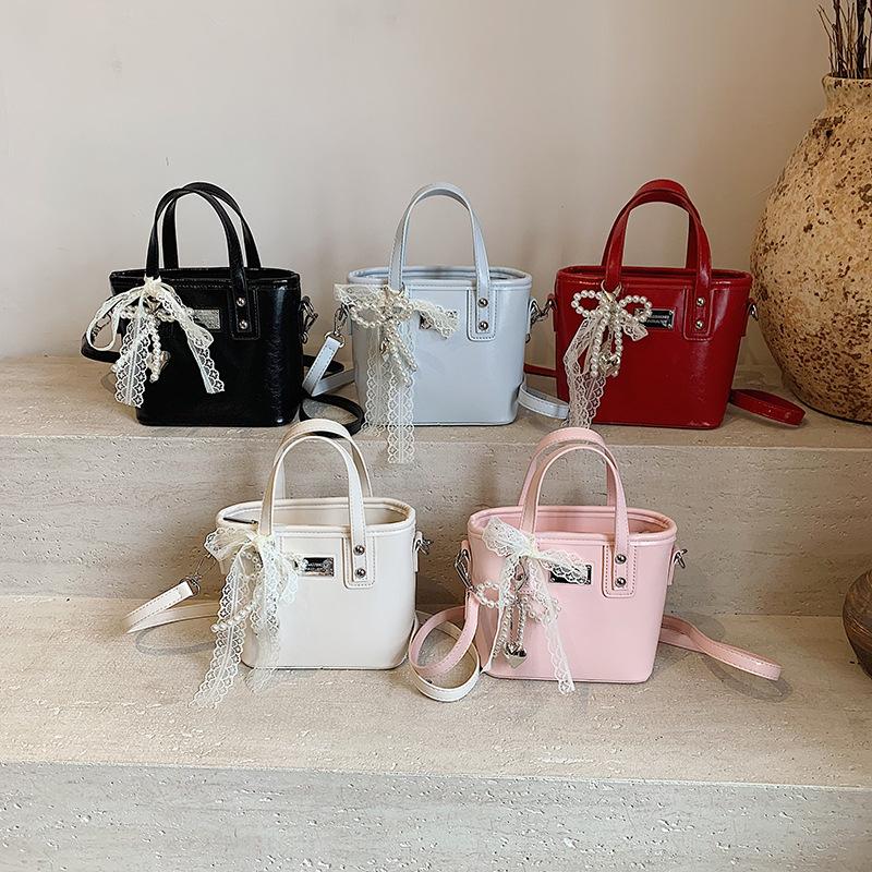 2025 summer high-end exquisite handbag bag women's shoulder messenger bag fashionable versatile bucket bag