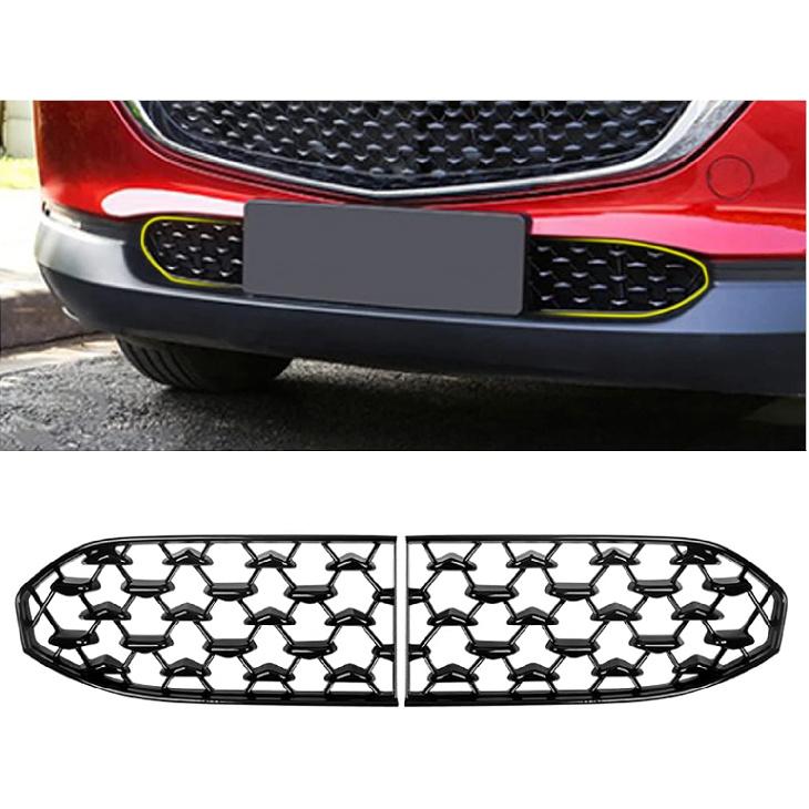 

Mazda CX30 Front Grill Insert for 2020-2026 Mazda CX-30 Accessories ABS Material Front Mesh Grill Compatible with 2020 2021 2022 2023 2024 2025 2026 300MM for CX30 Grilles