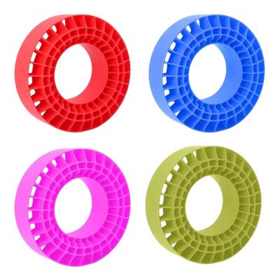 Pack of 4 Silicone Rubber Cushioning for 108mm for 1.9" Remote Control Tire Insert  for Improved Grip
