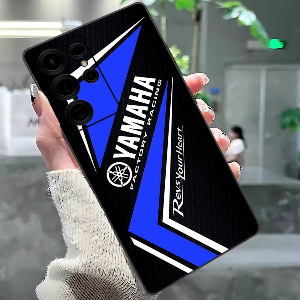 Motorcycle Y-YamAha-S Phone Case For Samsung S 24 Fe 25 Ultra Plus 20 Lite 21 30 22 23 24 22 Ultra 5G Fundas