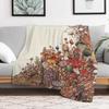 Lots of Nice Mushrooms Throw Blanket Warm Comfortable Blanket Gift for Parents Friends