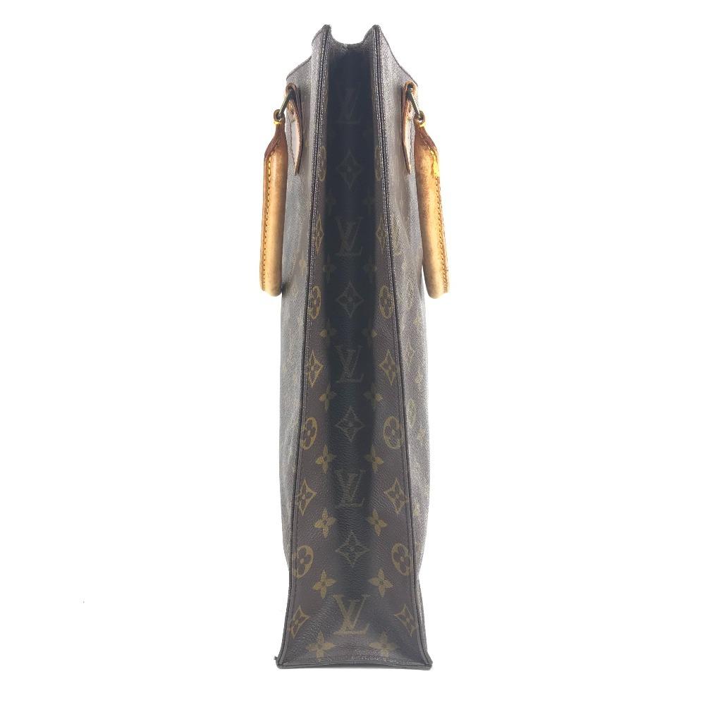 Louis Vuitton M51140 Monogram Sac Plat Tote Bag Vertical Tote Hand Bag