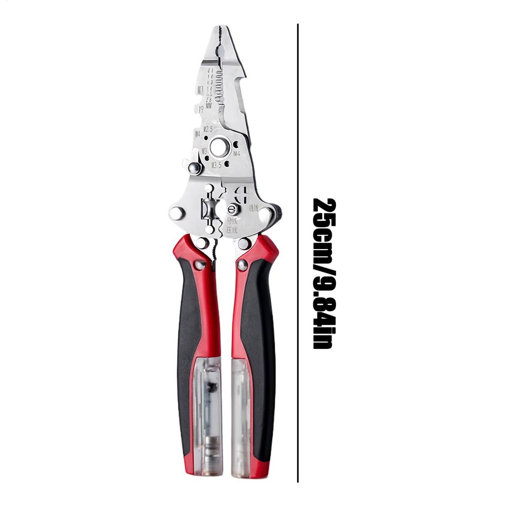 Wire Stripping Tool Cable Cutter With Current Measurement Function Multifunctional Wire Stripper For Electrician Maintenance