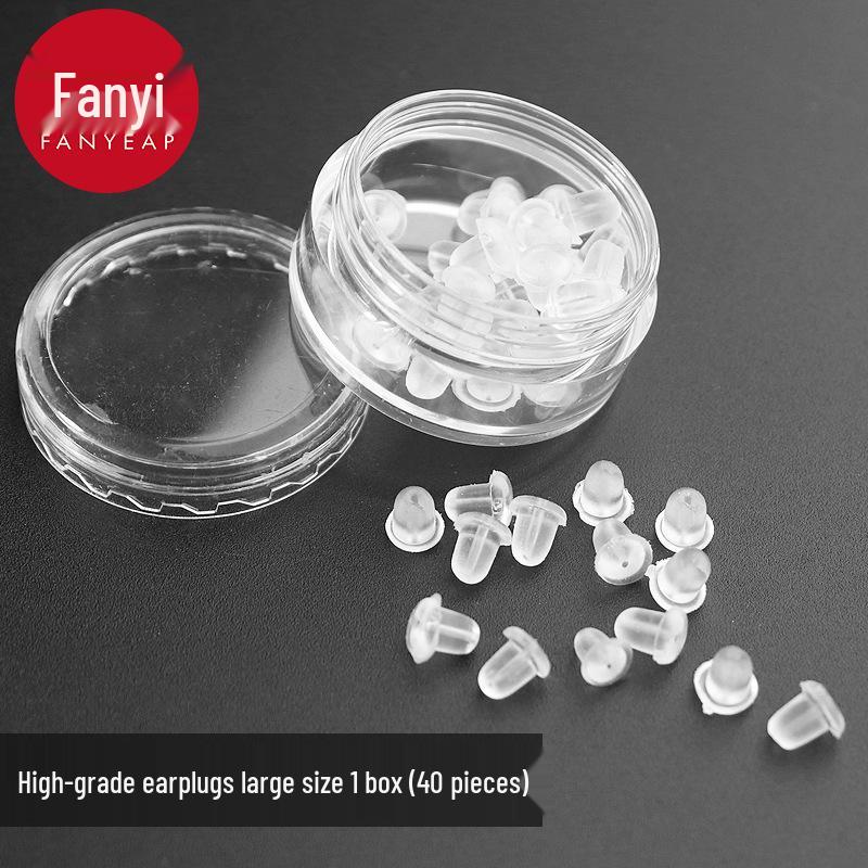 10 sztuk silikonowych zapięć do kolczyków zapobiegających wypadaniu – Darmowa wysyłka