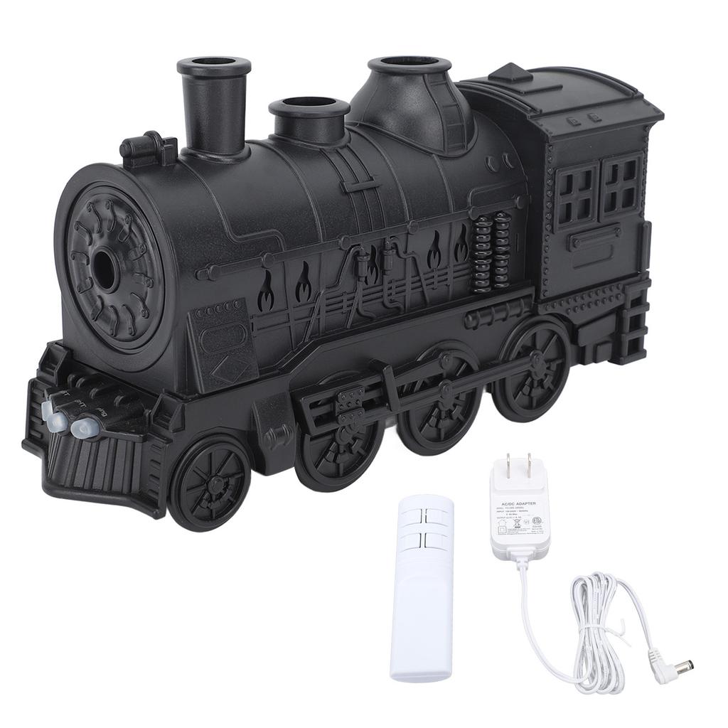 Essential Oil Diffuser 300ml Train Shape 2 Lighting Modes Aromatherapy Cool Mist Humidifier with Remote Control for