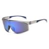 Y2K Style Polygonal Frame Sunglasses Cycling Hiking Outdoor Sports UV400 Protection Gradient Lens