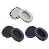1 Pair Replacement Earpads Soft Sponge Ear Pad Comfortable Earmuffs for WH-1000XM6 Repair Accessory Black