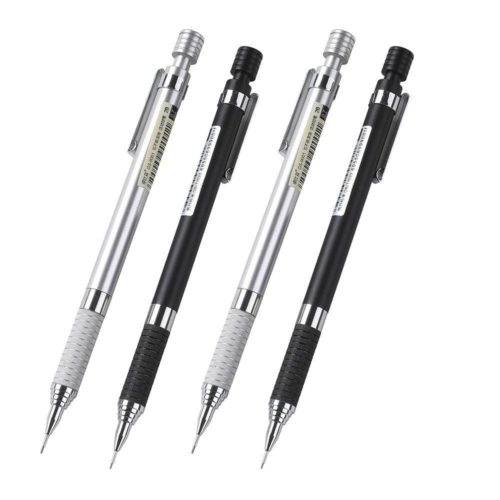 Metal Mechanical Pencil 0.5/0.7mm Art Sketching Pencil Propelling Pencil Office School Supplies