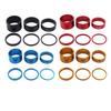 6Pcs Mountain Road Bike Headset Spacer Bikes Headset Stem Spacer for 1 1/8 Inch Bike Accessories Sturdy Headset Mount Spacer