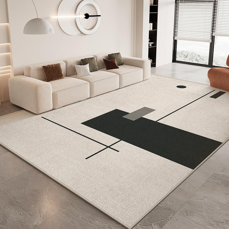 Lätt Lyx Vardagsrumsmatta Stor Yta Golvmatta High-end Sovrum Sängmatta
