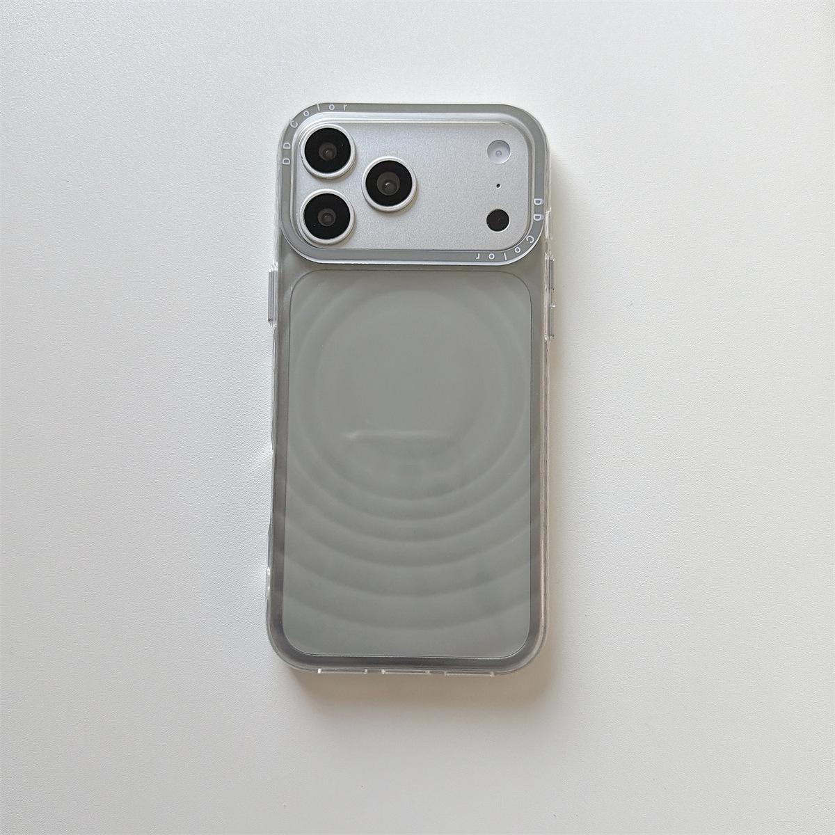 

Translucent Wave Pattern Phone Case for iPhone 15/14/17/16 PROMAX - Drop Protection Cover iPhone 15