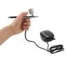 Mini-Airbrush-Kompressor-Kit, Sauerstoffzufuhr, Airbrush-Schönheits-Luftpumpen-Reinigungsset zum Malen und Schminken