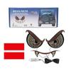 Vampire Demon Eye LED Car Light: Personalized Decorative Warning Lamp