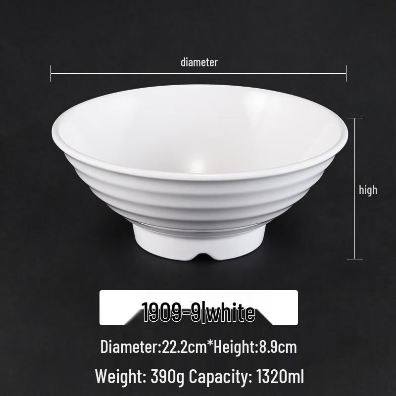 

A5 Melamine Commercial Noodle Bowl