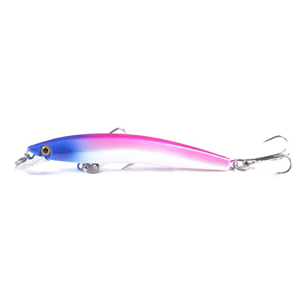 Short Tongue Board Minnow Lure8CM-5gBagged Gradient Fake Bait Short Tongue Board Mino