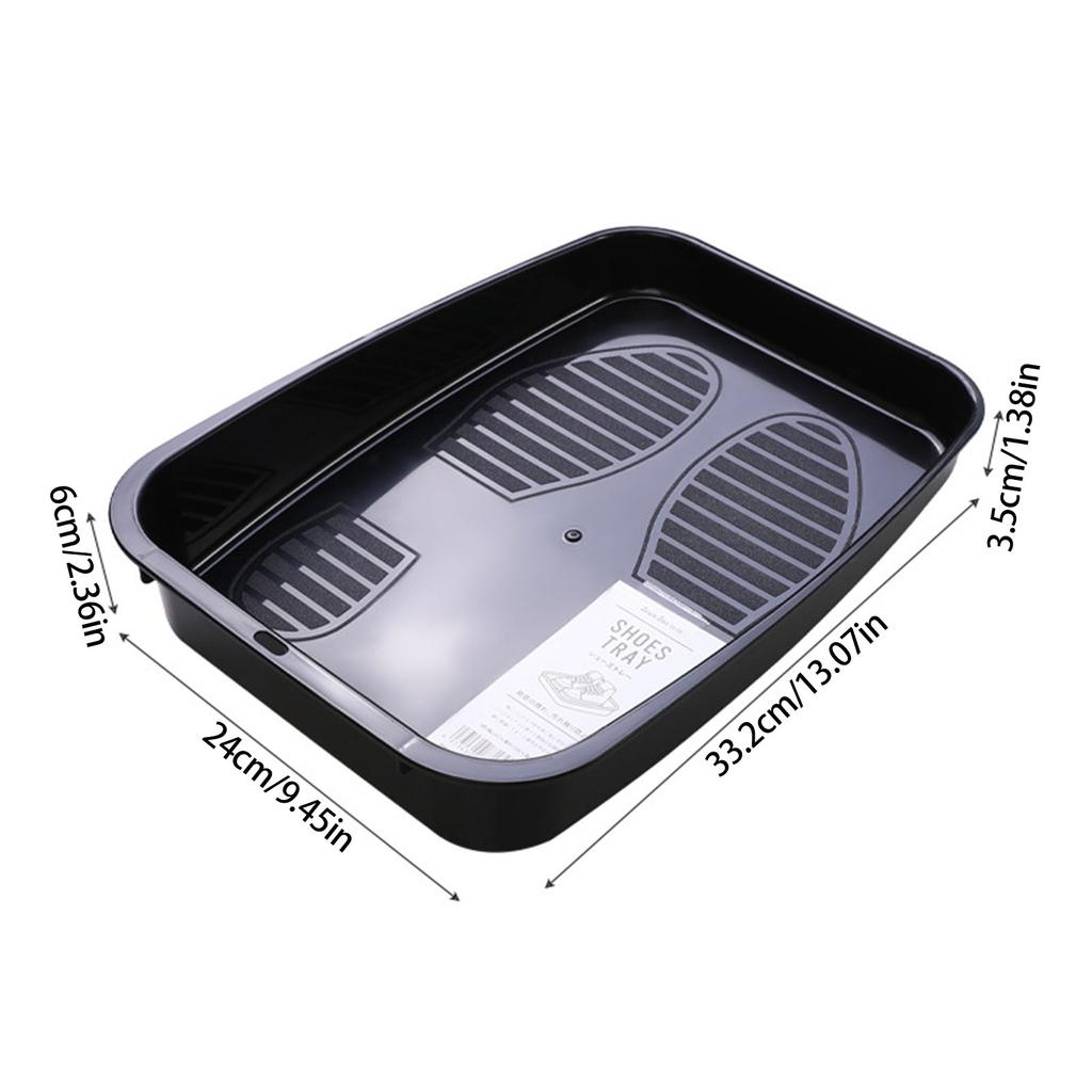 Practical Storage Box for Shoes and Car Interior Items Thickened Plastic Container for Families and Vehicle Owners