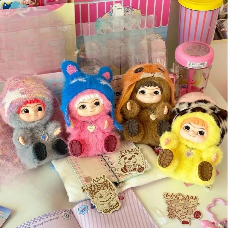 Mystery Box Cute Doll Bag Pendant Doll Surprise Bag Toy Wakuku Fuzzy Trendy Fun Party Blind Box Cute Wakuku Action Figure