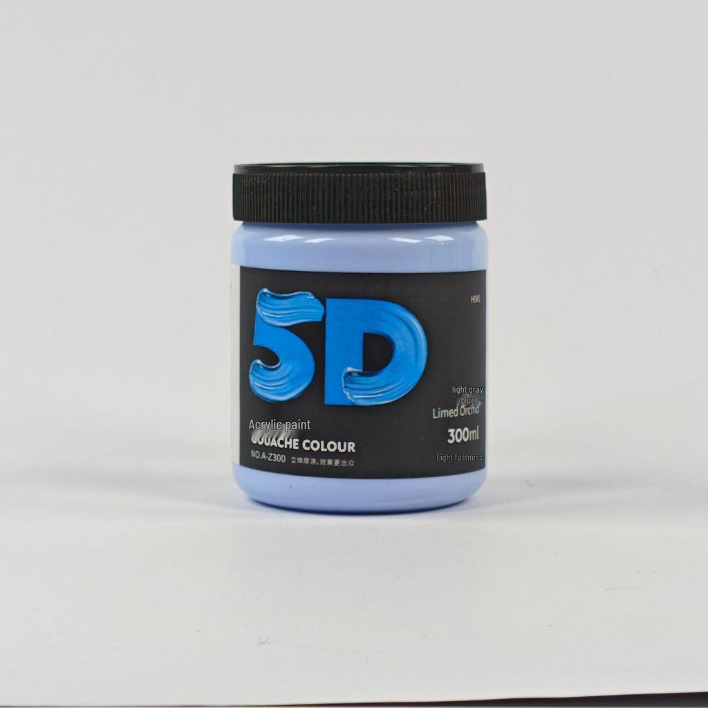 Lata de Pintura Acrílica de 300 ml: Impermeable, Ideal para Estudiantes de Arte, Proyectos de Bricolaje y Arte Pintado a Mano por Niños