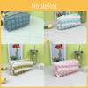 Case Lattice Pencil Cosmetic Bag With Soft Fabric High Storage Capacity Gift