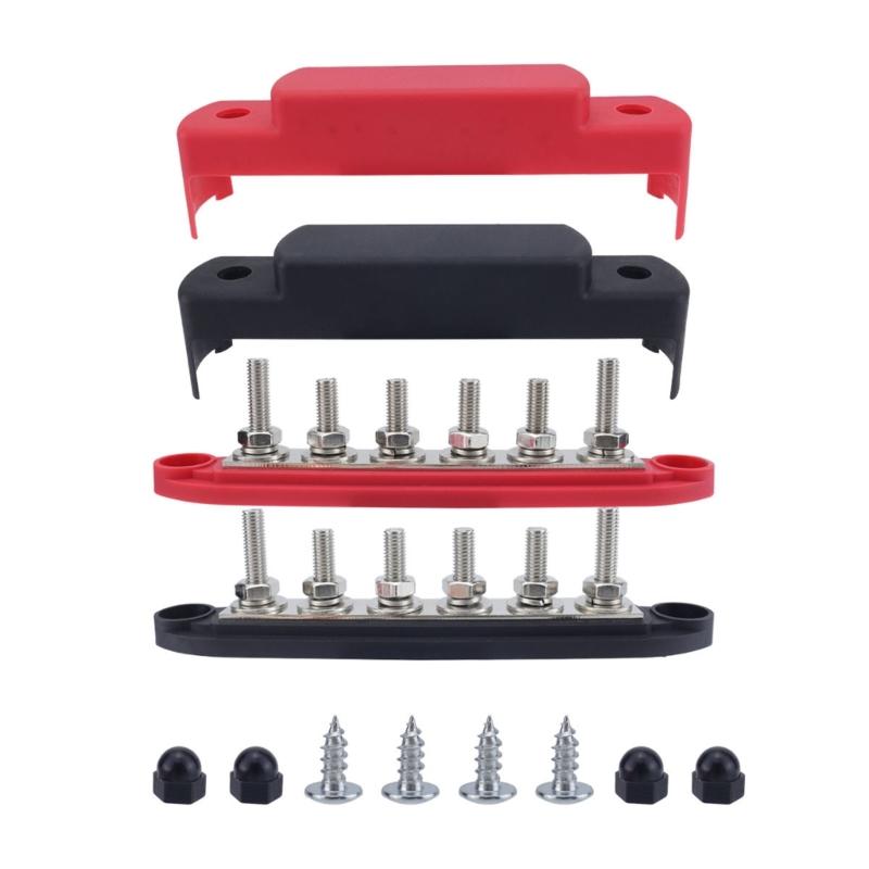 Busbar Power Distribution Block Suitable For Automotive Vehicle Electrical Car Ground Battery Busbar With Terminal Studs