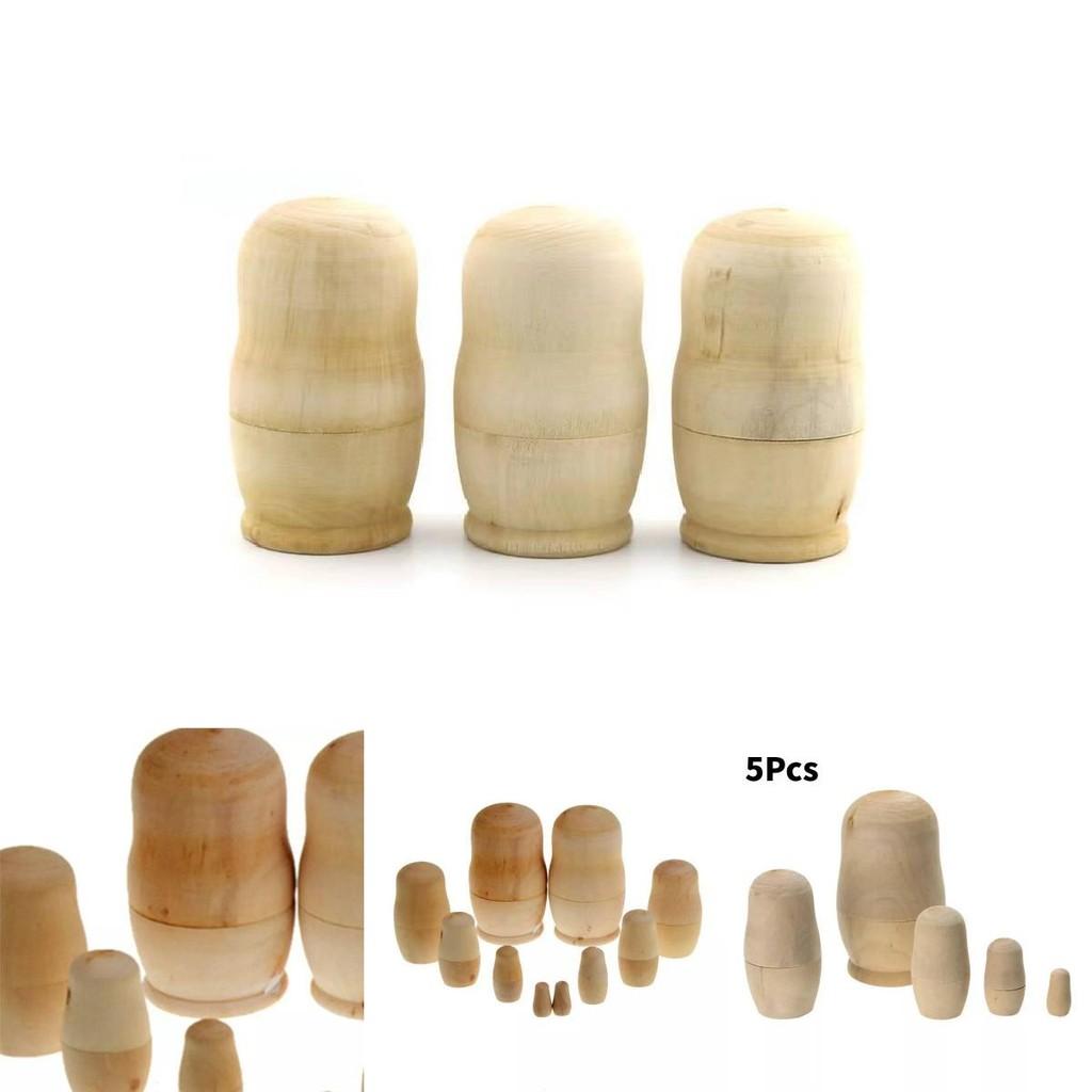 Charming Multi-purpose Wooden Russian Nesting Dolls Ideal For Celebrations And Events