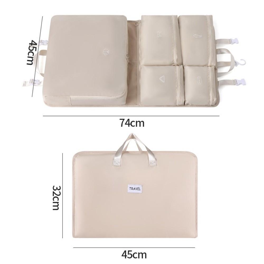 Multi-Functional Nylon Travel Storage Bag Large Capacity Space-saving Underwear Socks Bag Foldable Portable Luggage Organizer