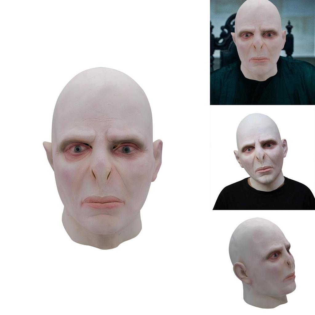 Mască Harry Potter Lord Voldemort Ecologică Netoxică Recuzită Costum Halloween