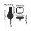 Outdoor Anti Theft Phone Lanyard With Belt Clip Secure Smartphone Holder Safety Tether For Travel Hiking Running Cycling Adventures 1/2/3PCS