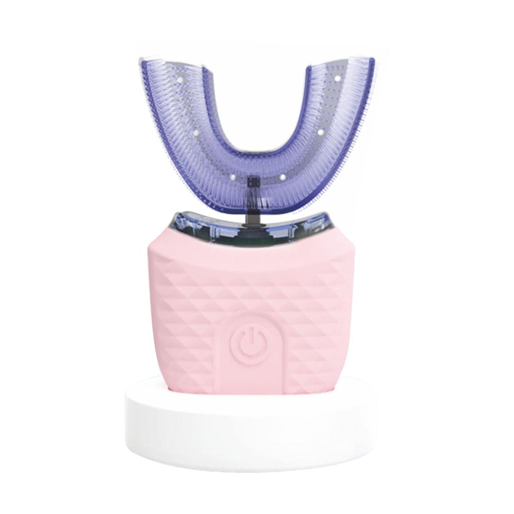 Ultrasonic Electric Toothbrush U-shaped Adult Automatic Toothbrush 360° Full Mouth Whitening Wireless Charging Waterproof Brush