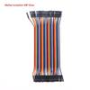 Insulated Multicolored Jumper Wires 15CM 20CM Male To Male Female To Female Male To Female for DIY Electronic Circuit Breadboard Use