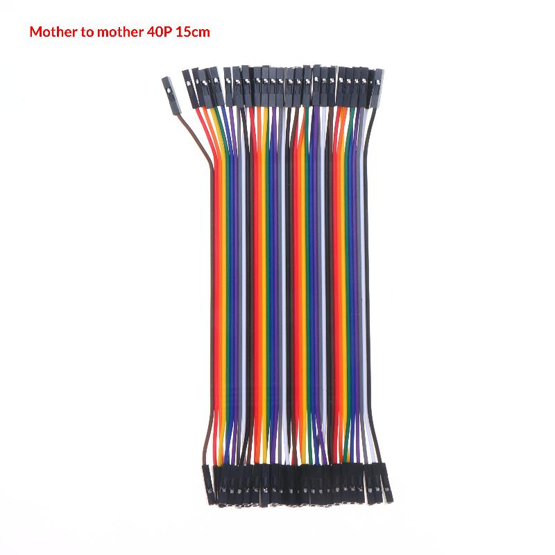 Insulated Multicolored Jumper Wires 15CM 20CM Male To Male Female To Female Male To Female for DIY Electronic Circuit Breadboard Use