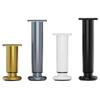4Pcs Height Adjustable Furniture Legs Metal Round Cabinet Feet Replacement Support Legs for Drawer Dresser Table Couch
