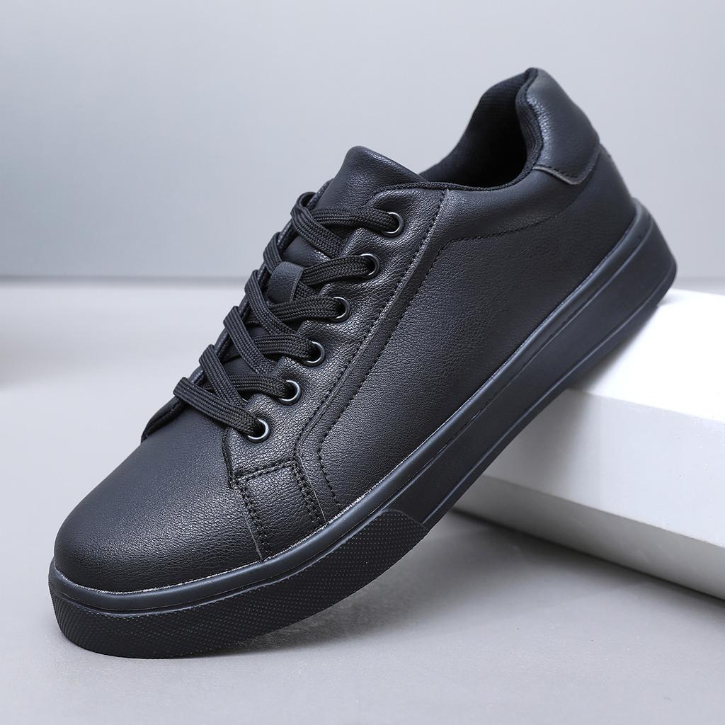 Fashion Autumn 2024 small white shoes men Hong Kong wind casual shoes men fashion shoes men leather Korean version board shoes men