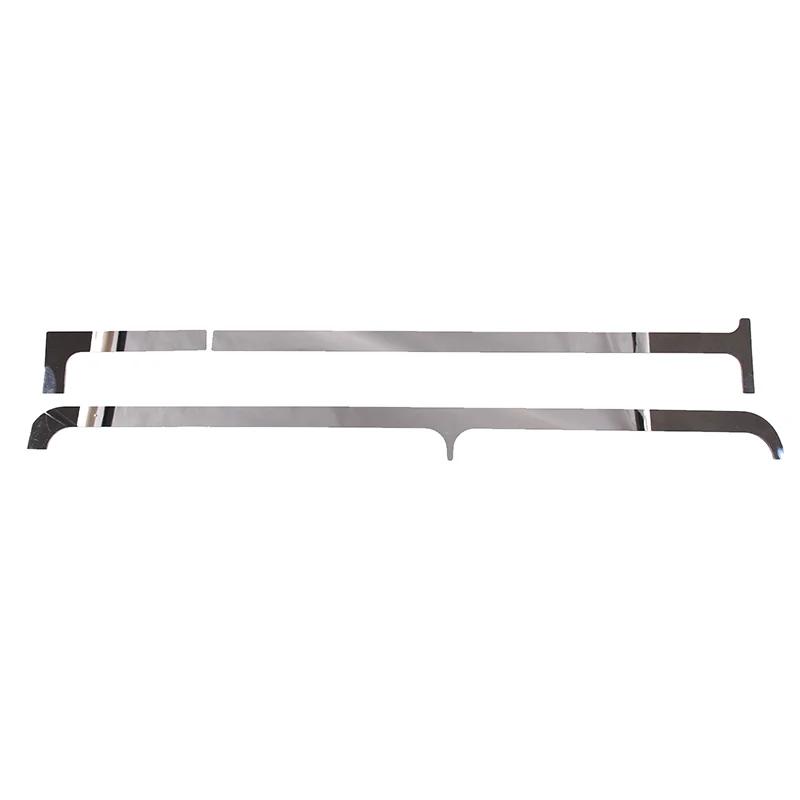

For Hummer H2 2003 2004 2005 2006 2007 Stainless Steel Silver Car Dashboard Groove Panel Cover Trim Stickers Car Accessories серебряный