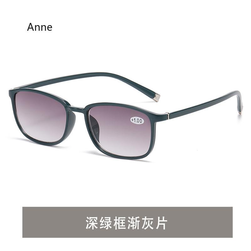 New Reading Glasses Hinge Rectangular Frame Men and Women HD Reader Eyeglasses Diopter 1.0+1.5+2.0+2.5+3.0+3.5+4.0  óculos