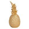 Gold Pineapple Figurine Big Size Artificial Pineapple Rustic Resin Sculpture  for Living Room