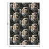 head of the herdwick Throw Blanket Multi-Purpose christmas decoration Blankets For Sofas For Baby Blankets