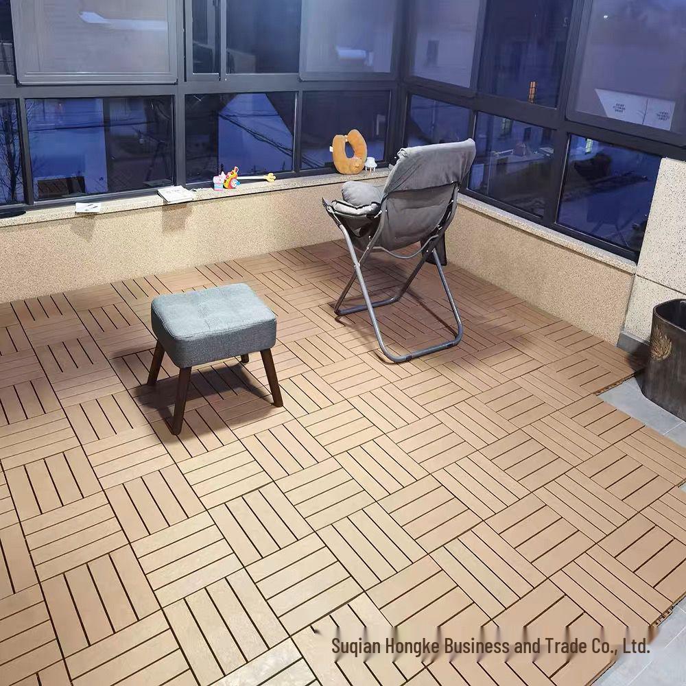 

Водонепроникне Нековзне ПВХ Зовнішнє Покриття для Підлоги для Реновації Балкона та Тераси Single Piece Price (11 pieces per sq. meter)