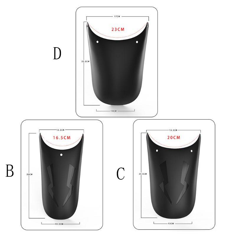 Universal Motorcycle Lengthen Front Fender Rear andFront Wheel Extension Fender Mudguard Splash Guard For